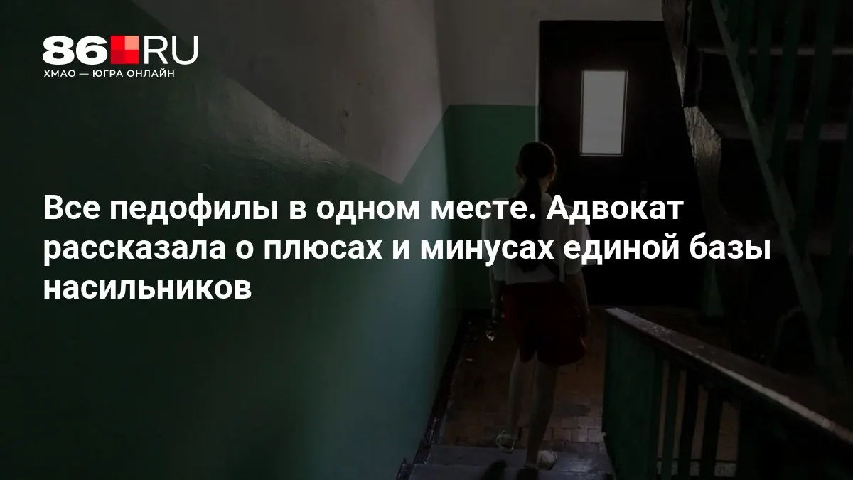 Обсуждается идея создания единой базы данных насильников; МВД занимается разработкой системы, адвокат назвала возможные плюсы и риски.