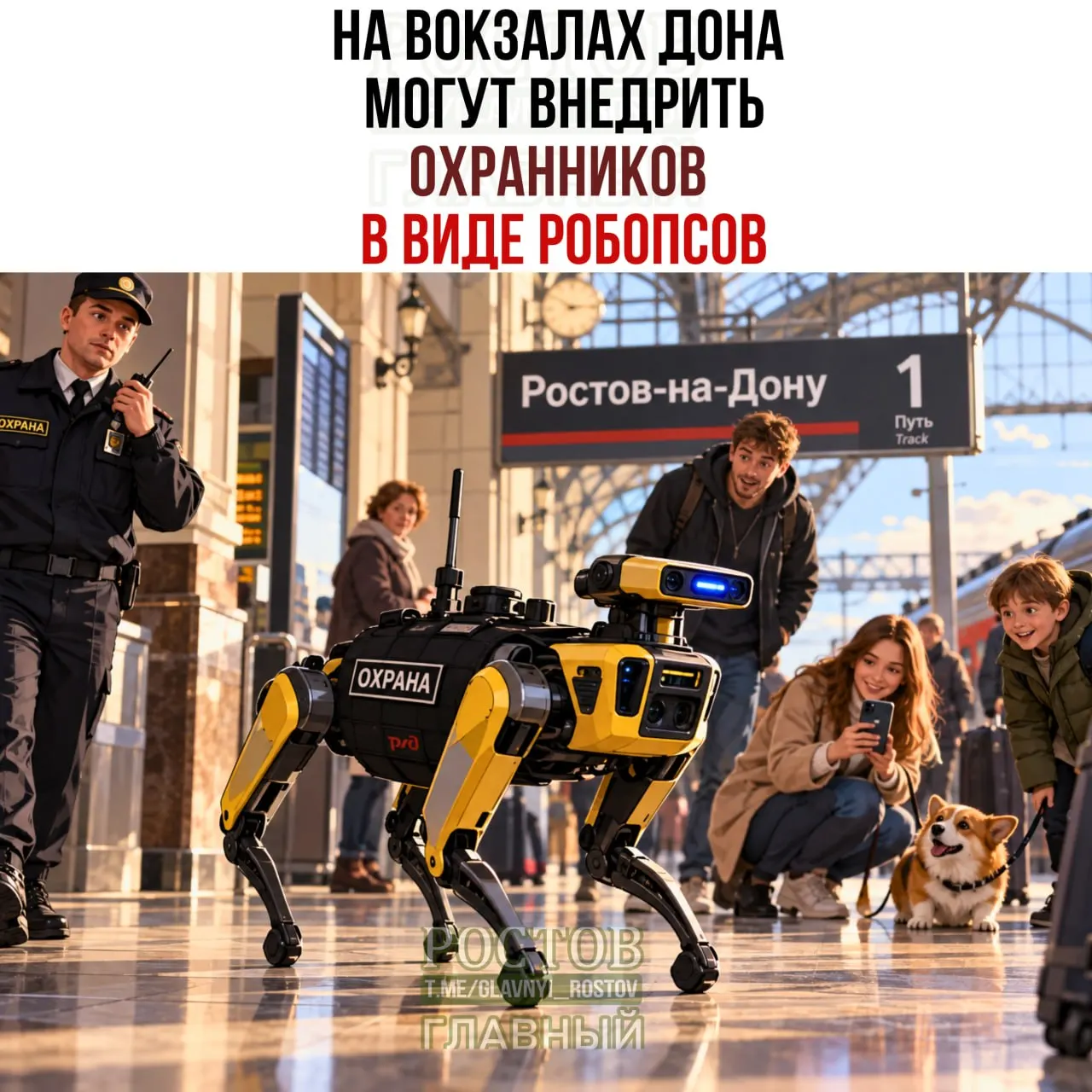 После успешных испытаний на железнодорожной инфраструктуре региона планируют внедрить охрану в виде роботизированных псов для повышения безопасности.